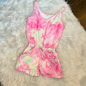 Tie dye romper